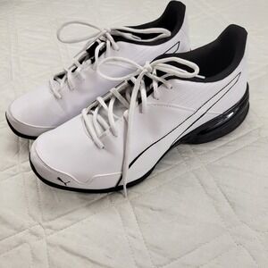 Puma Super Levitate mens running shoes black on white size‎ 12